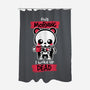 I Woke Up Dead-none polyester shower curtain-NemiMakeit