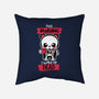 I Woke Up Dead-none removable cover w insert throw pillow-NemiMakeit