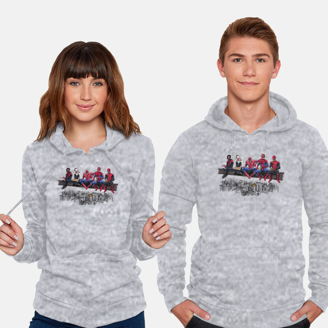 Spider Lunch-unisex pullover sweatshirt-zascanauta
