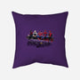 Spider Lunch-none removable cover throw pillow-zascanauta