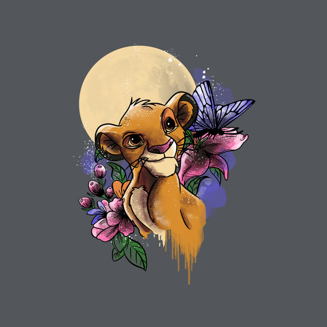 Moonlight Lion Cub-unisex pullover sweatshirt-fanfabio