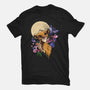 Moonlight Lion Cub-youth basic tee-fanfabio