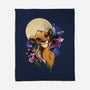 Moonlight Lion Cub-none fleece blanket-fanfabio