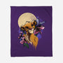 Moonlight Lion Cub-none fleece blanket-fanfabio