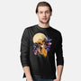 Moonlight Lion Cub-mens long sleeved tee-fanfabio