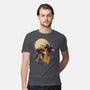 Moonlight Lion Cub-mens premium tee-fanfabio