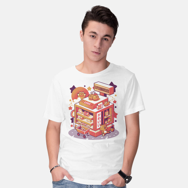 Supermarcute-mens basic tee-eduely