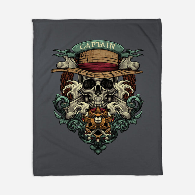 The Captain-none fleece blanket-Badbone Collections