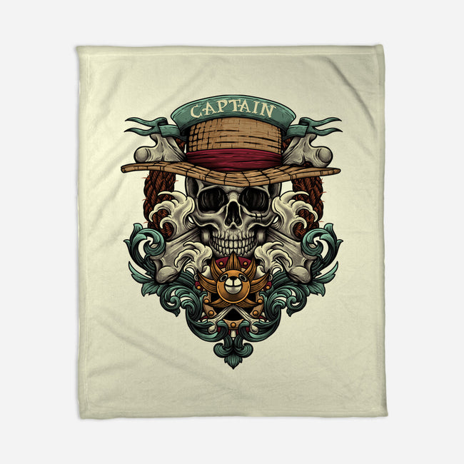 The Captain-none fleece blanket-Badbone Collections