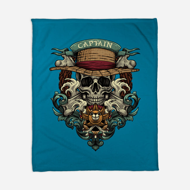 The Captain-none fleece blanket-Badbone Collections