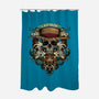The Captain-none polyester shower curtain-Badbone Collections