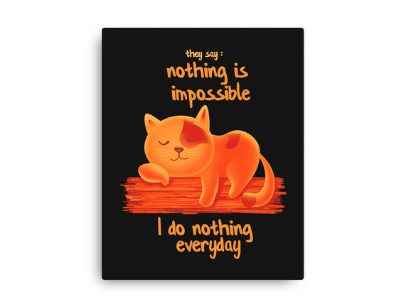 I Do Nothing Every Day