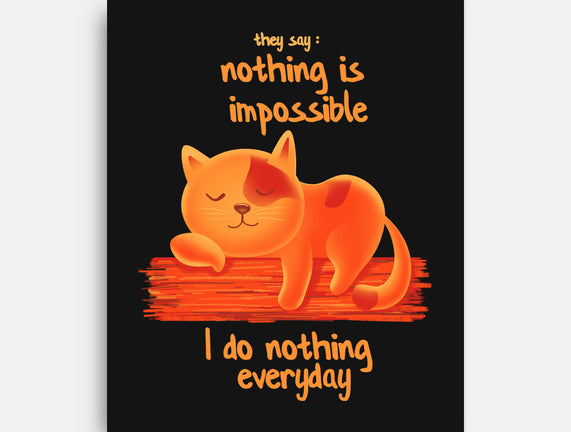 I Do Nothing Every Day