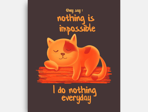 I Do Nothing Every Day