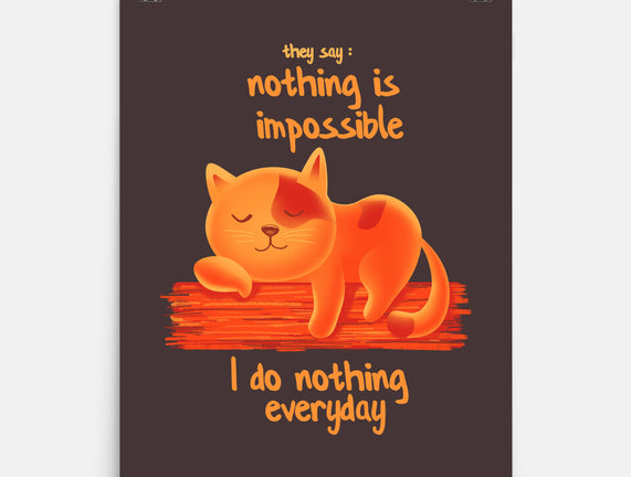 I Do Nothing Every Day