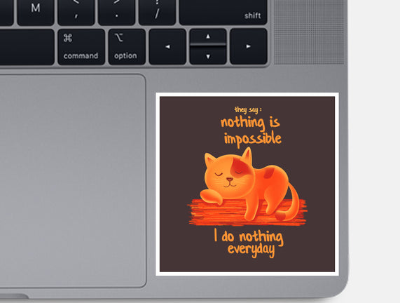 I Do Nothing Every Day
