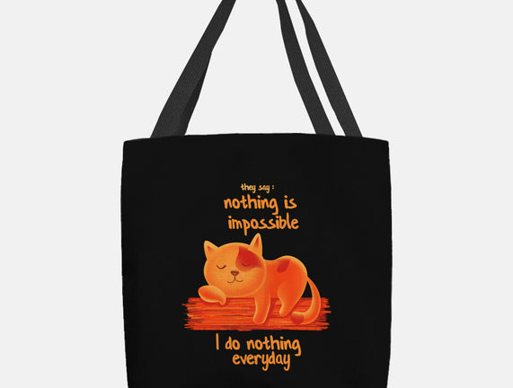 I Do Nothing Every Day