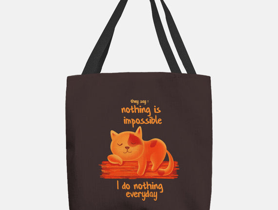 I Do Nothing Every Day