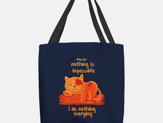 I Do Nothing Every Day
