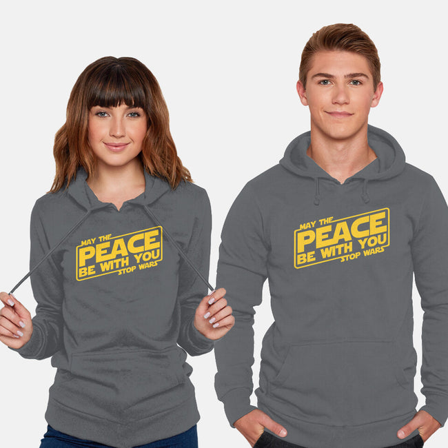 May the Peace Be With You-unisex pullover sweatshirt-Melonseta