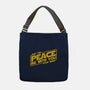 May the Peace Be With You-none adjustable tote-Melonseta