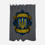 Stand Strong Ukraine-none polyester shower curtain-glitchygorilla