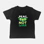 Peas Not War-baby basic tee-NemiMakeit