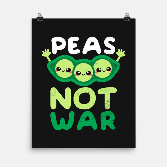 Peas Not War-none matte poster-NemiMakeit