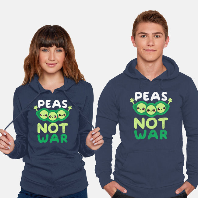 Peas Not War-unisex pullover sweatshirt-NemiMakeit