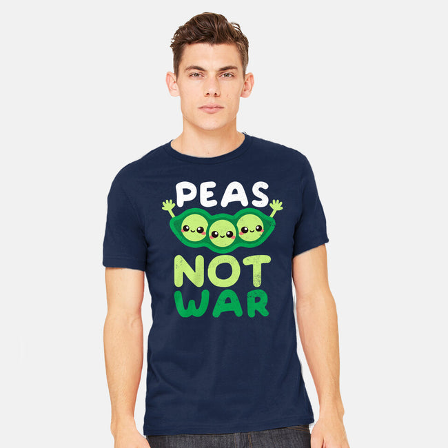 Peas Not War-mens heavyweight tee-NemiMakeit