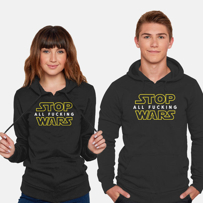 Stop Wars-unisex pullover sweatshirt-dumbassman