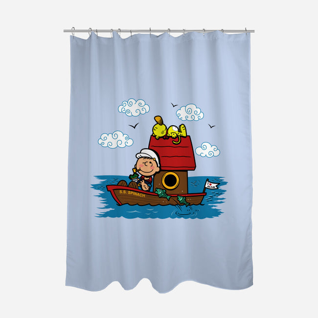 Speanuts-none polyester shower curtain-Boggs Nicolas