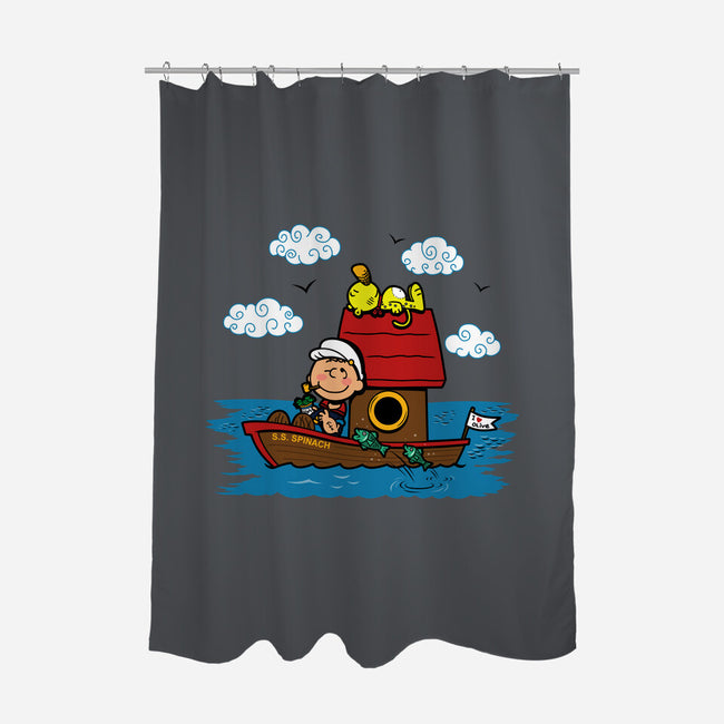 Speanuts-none polyester shower curtain-Boggs Nicolas