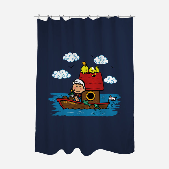 Speanuts-none polyester shower curtain-Boggs Nicolas