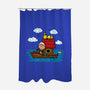 Speanuts-none polyester shower curtain-Boggs Nicolas