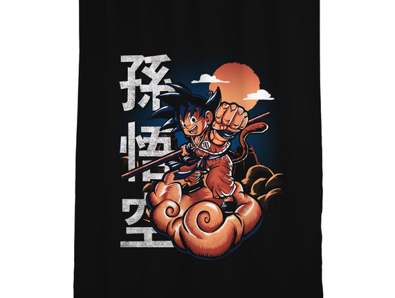 Goku In The Golden Cloud