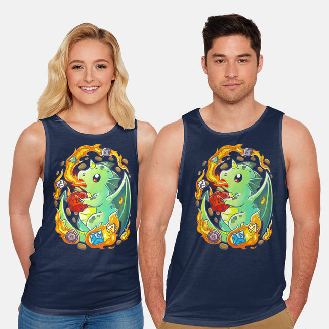 Role Play Dragon-unisex basic tank-Vallina84