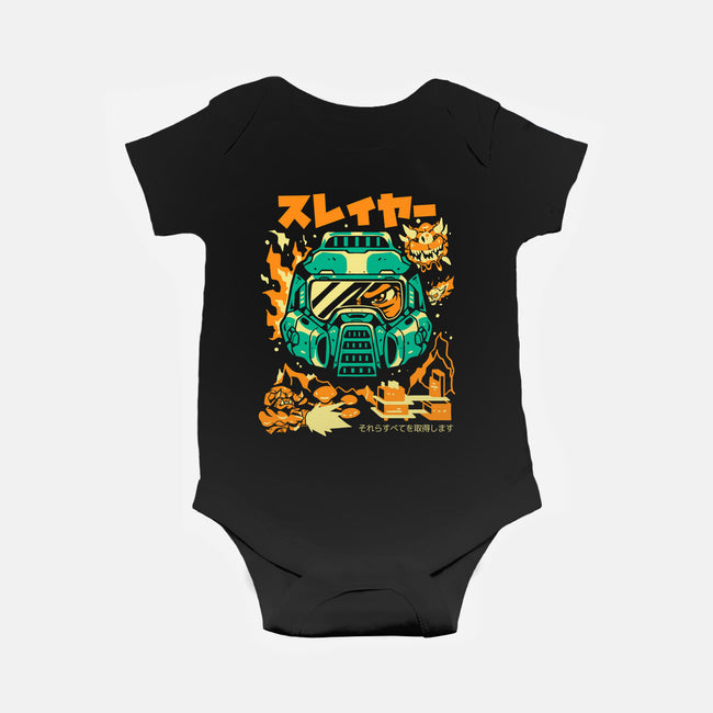 Death Has A Name-baby basic onesie-Sketchdemao