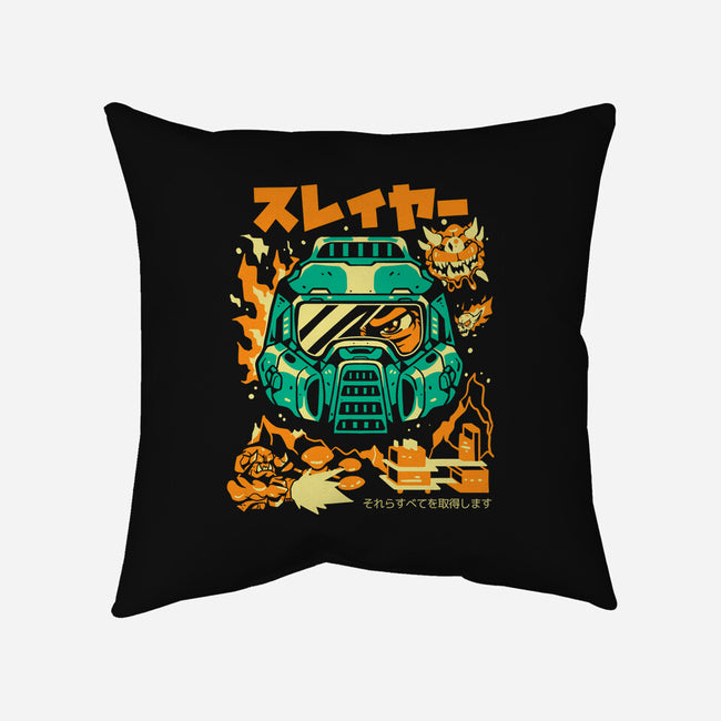 Death Has A Name-none removable cover w insert throw pillow-Sketchdemao