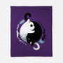 Yin Yang Kittens-none fleece blanket-Vallina84