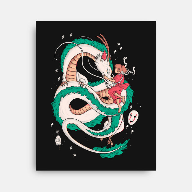 The Free Spirit-none stretched canvas-Douglasstencil