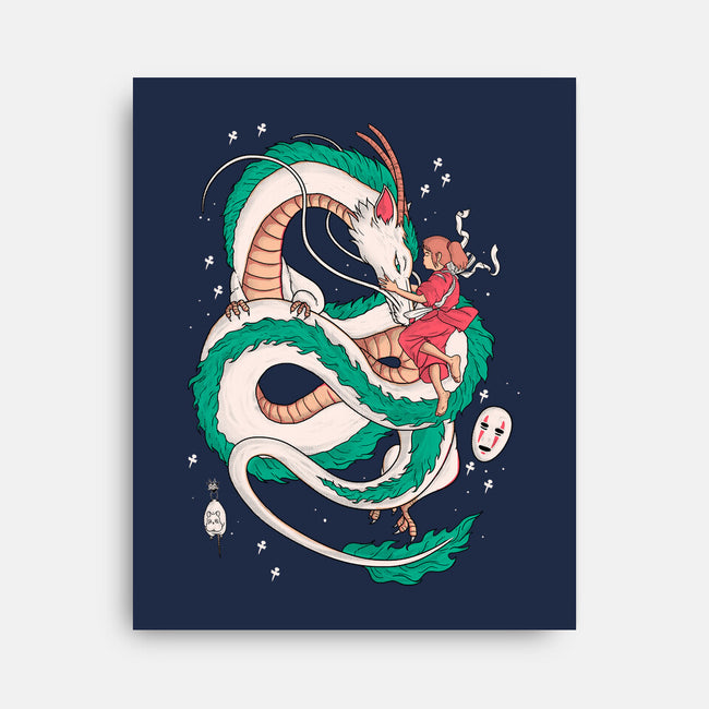 The Free Spirit-none stretched canvas-Douglasstencil