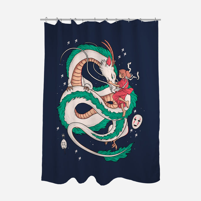 The Free Spirit-none polyester shower curtain-Douglasstencil