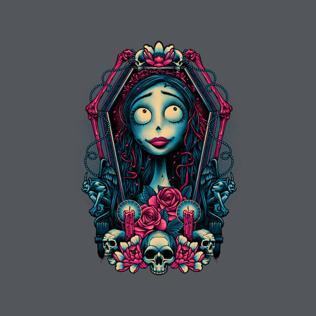 Bride From The Underworld-none removable cover w insert throw pillow-glitchygorilla