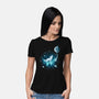 Moon Symphony-womens basic tee-ricolaa