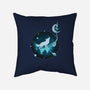 Moon Symphony-none removable cover throw pillow-ricolaa