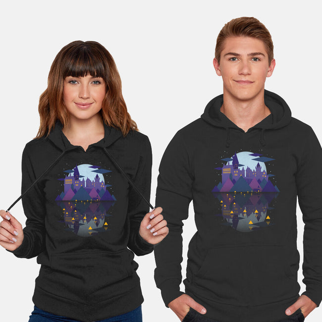 Wizard Temple-unisex pullover sweatshirt-Getsousa!