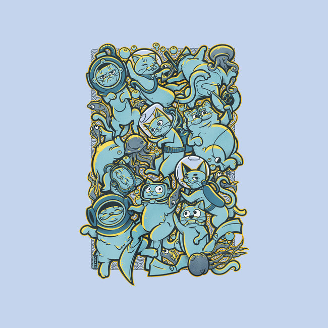 Cats In The Sea-none stretched canvas-AGAMUS