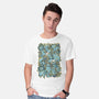 Cats In The Sea-mens basic tee-AGAMUS