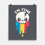 Not Fine But I'm Fine-none matte poster-NemiMakeit